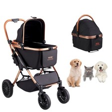VEVOR Pet Stroller 4 Wheels