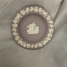Pink Wedgewood Plate Vintage