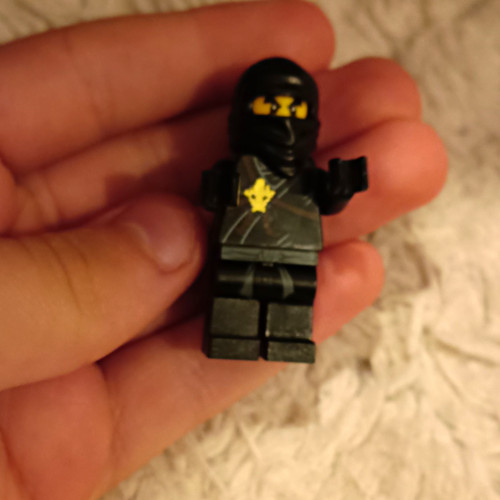 Lego ninjago black ninja - black,