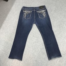 Miss Me Jeans Womens 34 Blue