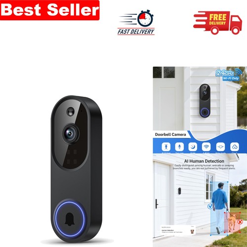 Smart 1080p video doorbell - smart,