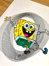 Original Sponge Bob A4 screen