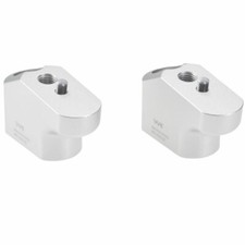 Handlebar risers with offset for Triumph Tiger 850 Models and 900 Models