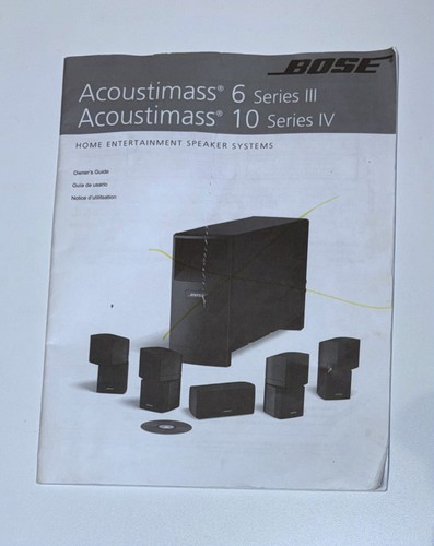 Bose acoustimass speaker - acoustimass, 10
