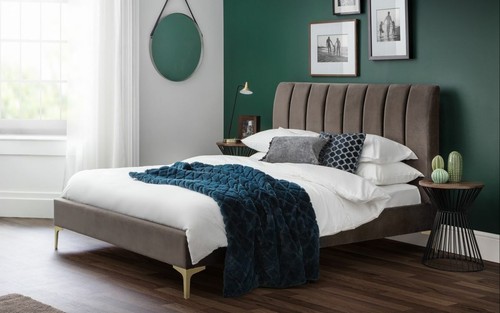 Truffle velvet brushed gold - brushed,