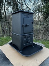 Cast Iron Columbian Stove Works Improved Bogie No.12 Living Van Hut Stove 