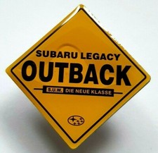 Subaru Legacy Outback Glazed Pin Back Badge - 4x4 Rally Car - Turbo - Flat Four