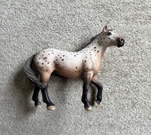 Schleich knabstrupper stallion - knabstrupper,