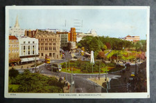 BOURNEMOUTH. VINTAGE POSTCARD. 1962 BOURNEMOUTH-POOLE cancel + slogan P/M