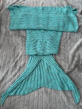 Mermaid Tail Blanket Turquoise