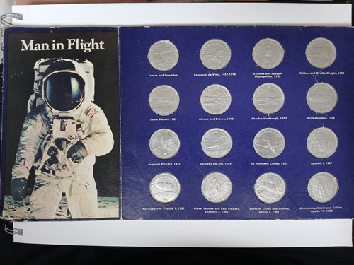 Man flight shell coin - shell,