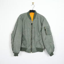 Vintage USAF Cobles Clothing Green Flyer’s Man Intermediate MA. 1 Jacket, Size M