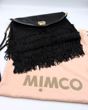 Mimco Black Patent Fringe