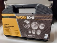 Workzone 9 Piece Hole Saw Set