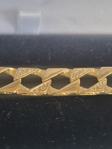 9ct solid gold men - gold, men’s