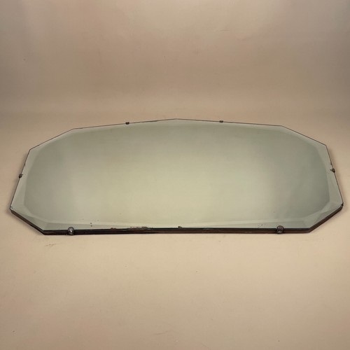 Vintage wall mirror - mirror, frameless