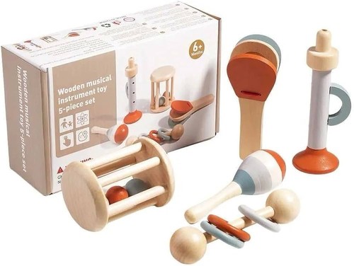 Wooden musical instrument toy - wooden,