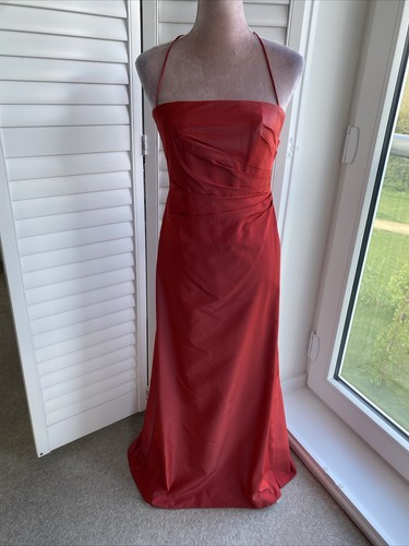 Monsoon red strappy satin ball - monsoon,