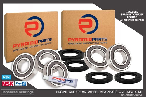 Front rear wheel bearings - front,