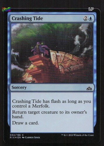 Crashing tide foil 34 - tide, lp