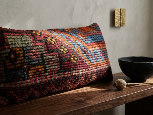 Handwoven vintage wool turkish - wool,