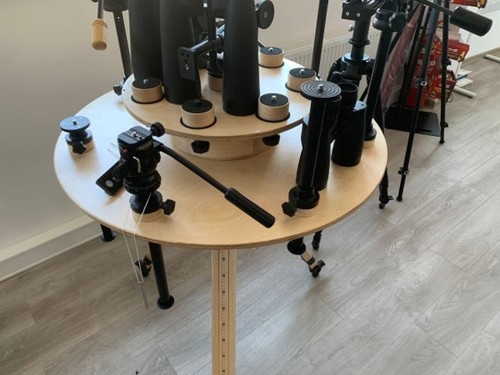 Berlebach demo table with