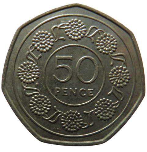 1988 gibraltar 50p - gibraltar,