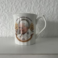 Vintage Mug - Visit of Pope John Paul II to Britain 1982 - Bone China England
