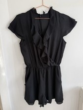 H&M Women’s Black Frill