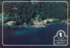 Port Angeles Washington USA Loc Cabin Resort Aerial View