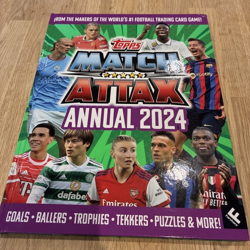 Topps match attax annual - match, 2024