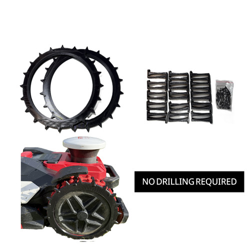 Kress rtk mower spike wheels - spike,