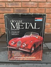 Monogram Jaguar XK120 1:24 Model Kit - Unbuilt