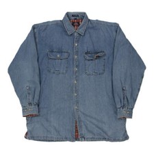 Dickies Denim Shirt - XL Blue Cotton