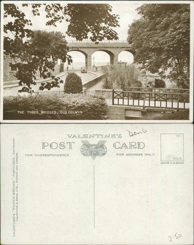 Old colwyn three bridges w1242 - colwyn,
