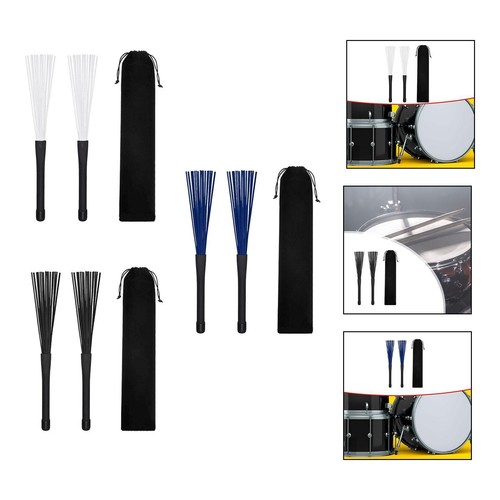 Drum brushes retractable nylon - retractable,
