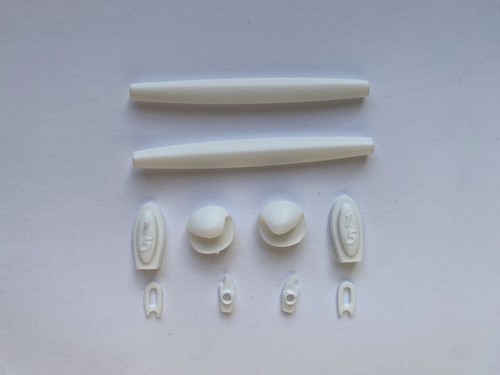 Polarlens white rubber kit - white,