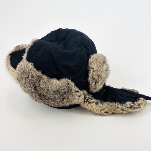 Rabbit fur lined trapper - trapper, hat
