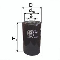 OIL FILTER FITS: MITSUBISHI