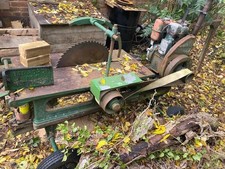 diesel logging saw bench pto bamfords