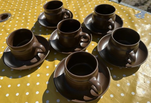Denby mayflower set cups - mayflower,