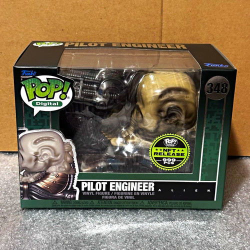 Funko alien pilot - alien, engineer