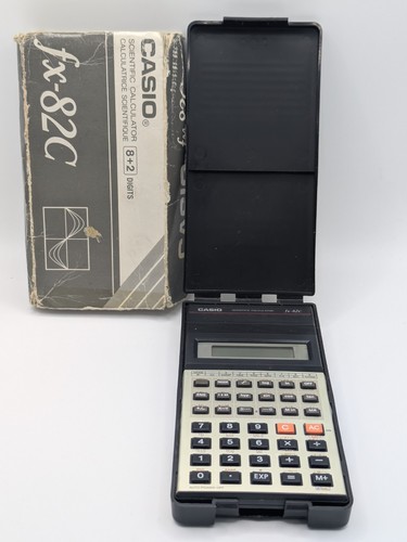 Vintage casio 82c - vintage, fx-82c