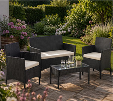 Rattan garden furniture - garden, set