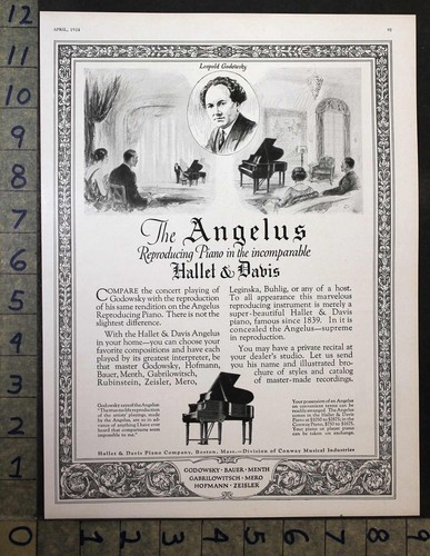 1924 angelus reproducing piano - 1924,