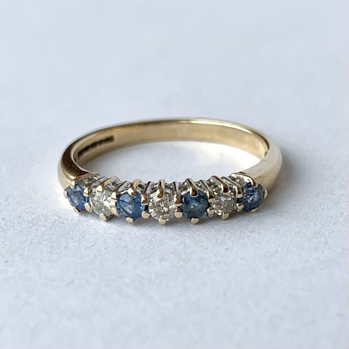 Diamond blue topaz - topaz, ring