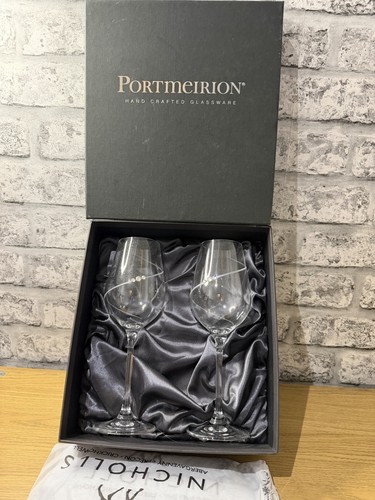 Portmeirion auris crystal - portmeirion, wine