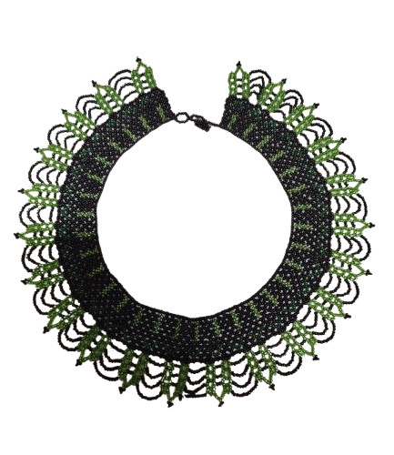 African beaded necklace - necklace, kenyan