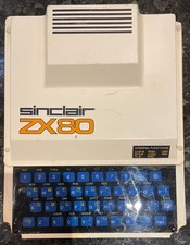 Vintage Sinclair ZX80 computer