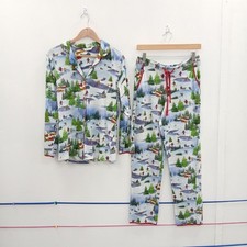 Cyberjammies Pyjama Set UK 10 Blue Multi Shirt Trousers RMF29